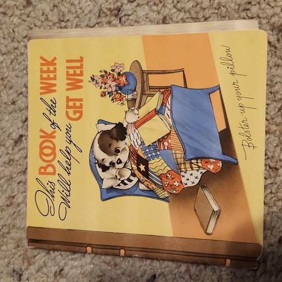 Vintage Lot of 5 Rust Craft Get Well Booklets 30's & 40's - Picture 6 of 16